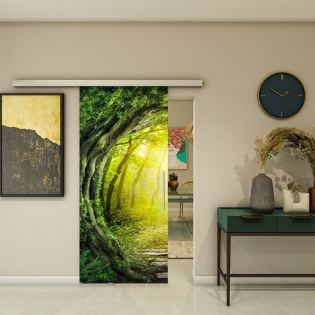 Glasschiebetür SLIM-LINE - Fotoprint Model 348