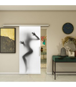 Glasschiebetür SLIM-LINE - Fotoprint Model 359
