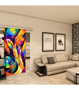 Glasschiebetür SLIM-LINE - Fotoprint Model 14