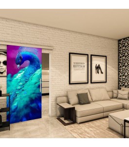 Glasschiebetür SLIM-LINE - Fotoprint Model 229