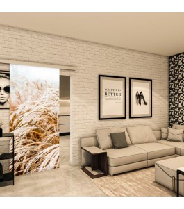Glasschiebetür SLIM-LINE - Fotoprint Model 277