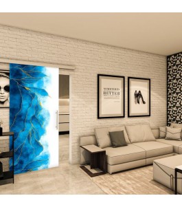 Glasschiebetür SLIM-LINE - Fotoprint Model 301