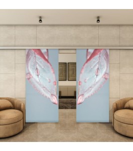 Glasschiebetür SLIM-LINE - Fotoprint Model 64