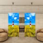 Glasschiebetür SLIM-LINE - Fotoprint Modell 148