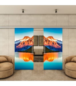 Glasschiebetür SLIM-LINE - Fotoprint Model 179