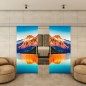 Glasschiebetür SLIM-LINE - Fotoprint Modell 179 Glasschiebetür SLIM-LINE - Fotoprint Modell 179