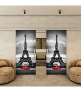 Glasschiebetür SLIM-LINE - Fotoprint Model 205