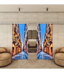 Glasschiebetür SLIM-LINE - Fotoprint Model 208