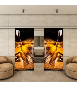 Glasschiebetür SLIM-LINE - Fotoprint Model 218