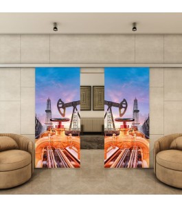 Glasschiebetür SLIM-LINE - Fotoprint Model 219