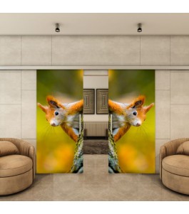 Glasschiebetür SLIM-LINE - Fotoprint Model 237
