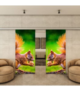 Glasschiebetür SLIM-LINE - Fotoprint Model 246