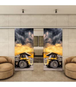 Glasschiebetür SLIM-LINE - Fotoprint Model 260
