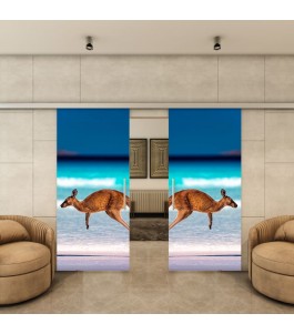 Glasschiebetür SLIM-LINE - Fotoprint Model 291