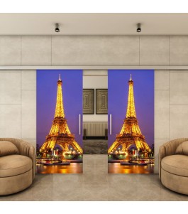 Glasschiebetür SLIM-LINE - Fotoprint Model 298