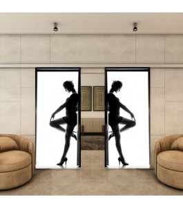 Glasschiebetür SLIM-LINE - Fotoprint Model 359