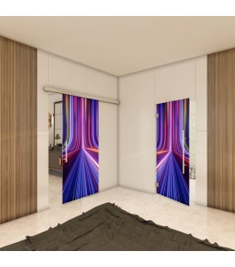 Glasschiebetür SLIM-LINE - Fotoprint Model 29