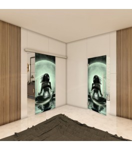 Glasschiebetür SLIM-LINE - Fotoprint Model 38