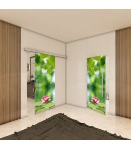 Glasschiebetür SLIM-LINE - Fotoprint Model 42