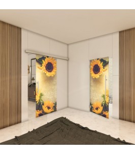 Glasschiebetür SLIM-LINE - Fotoprint Model 50