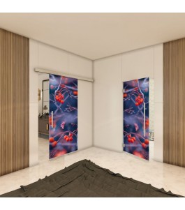 Glasschiebetür SLIM-LINE - Fotoprint Model 58