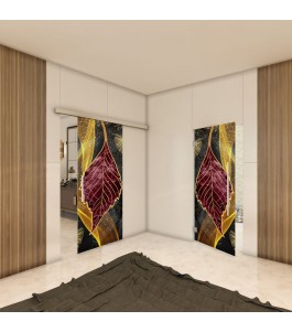 Glasschiebetür SLIM-LINE - Fotoprint Model 59