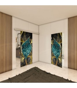 Glasschiebetür SLIM-LINE - Fotoprint Model 60