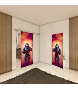 Glasschiebetür SLIM-LINE - Fotoprint Model 85
