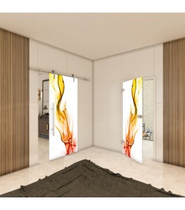 Ganzglastür - Fotoprint Model 2 für ein modernes Zuhause