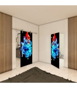 Ganzglastür - Fotoprint Model 3 für ein modernes Zuhause