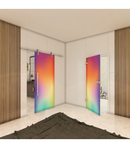 Ganzglastür - Fotoprint Model 5 für ein modernes Zuhause