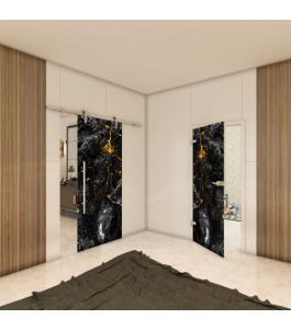 Ganzglastür - Fotoprint Model 6 für ein modernes Zuhause