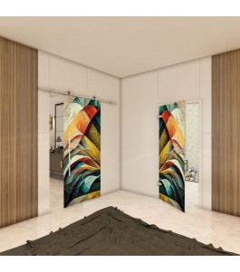 Ganzglastür - Fotoprint Model 13 für ein modernes Zuhause