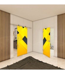 Ganzglastür - Fotoprint Model 15 für ein modernes Zuhause