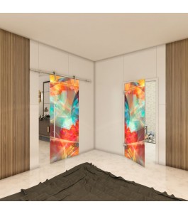 Ganzglastür - Fotoprint Model 21 für ein modernes Zuhause