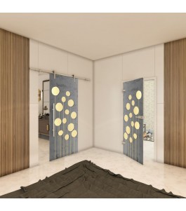 Ganzglastür - Fotoprint Model 30 für ein modernes Zuhause