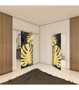 Ganzglastür - Fotoprint Model 32 für ein modernes Zuhause