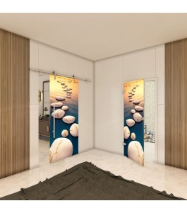 Ganzglastür - Fotoprint Model 37 für ein modernes Zuhause