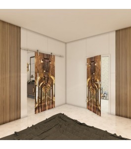 Ganzglastür - Fotoprint Model 48 für ein modernes Zuhause