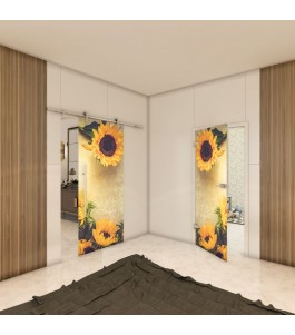 Ganzglastür - Fotoprint Model 50 für ein modernes Zuhause