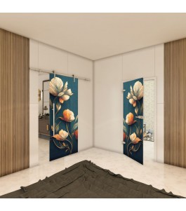 Ganzglastür - Fotoprint Model 56 für ein modernes Zuhause