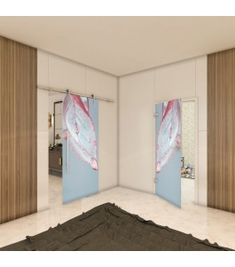 Ganzglastür - Fotoprint Model 64 für ein modernes Zuhause