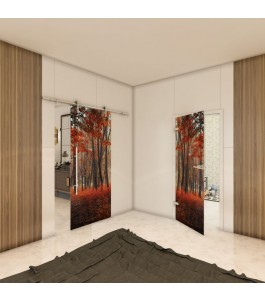 Ganzglastür - Fotoprint Model 67 für ein modernes Zuhause