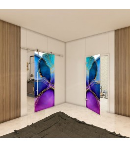 Ganzglastür - Fotoprint Model 78 für ein modernes Zuhause