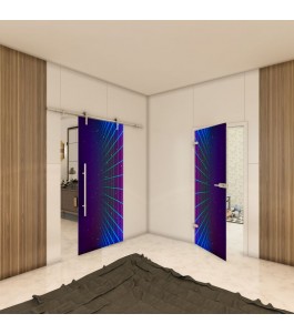 Ganzglastür - Fotoprint Model 90 für ein modernes Zuhause