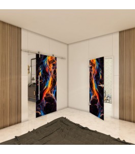 Ganzglastür - Fotoprint Model 98 für ein modernes Zuhause