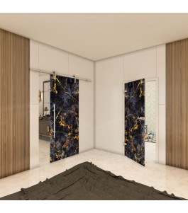 Ganzglastür - Fotoprint Model 99 für ein modernes Zuhause