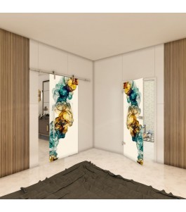 Ganzglastür - Fotoprint Model 100 für ein modernes Zuhause