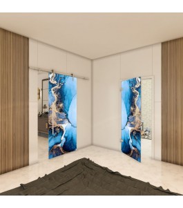 Ganzglastür - Fotoprint Model 101 für ein modernes Zuhause