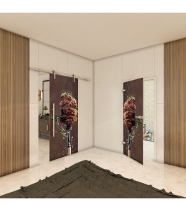 Ganzglastür - Fotoprint Model 114 für ein modernes Zuhause